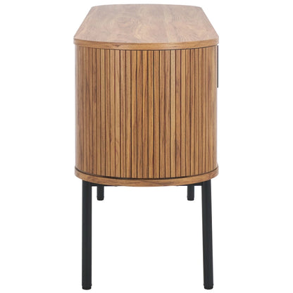 SAFAVIEH Home Shaelynn 4 Door Sideboard/Media Stand - 71Wx18Dx32H