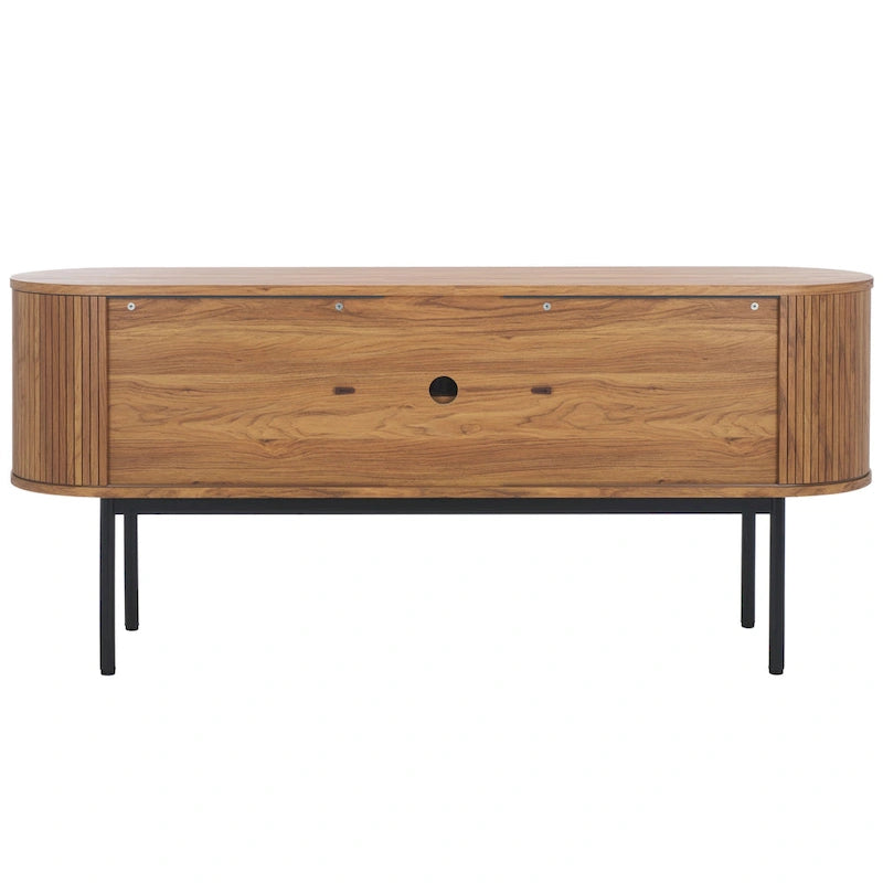 SAFAVIEH Home Shaelynn 4 Door Sideboard/Media Stand - 71Wx18Dx32H